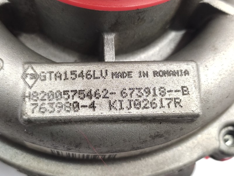 Turbocompresor 8200575462 7639804 7701477677 - Renault Scenic Ii Grand Privilege 7