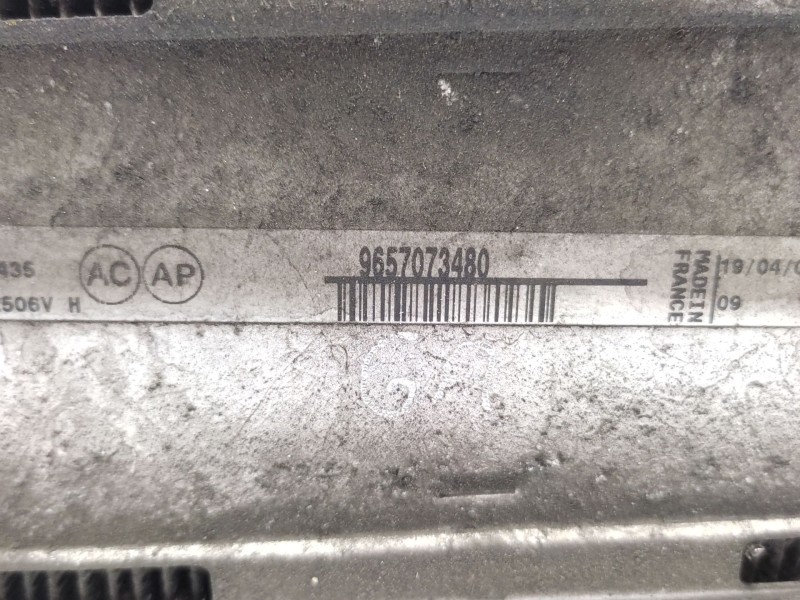 Intercooler 9657073480 0384k8  - Peugeot 407 Sw (6e_, 6d_) 1.6 Hdi 110 3