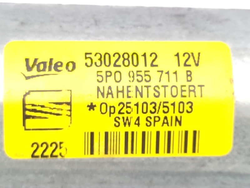 Motor Limpia Trasero 5p0955711b 53028012 5p0955711c - Seat Altea (5p1) Stylance / Style 4