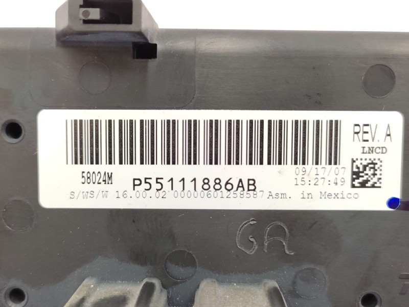 Mando Climatizador 55111886ab  - Chrysler Sebring (js) 2.0 Crd 6