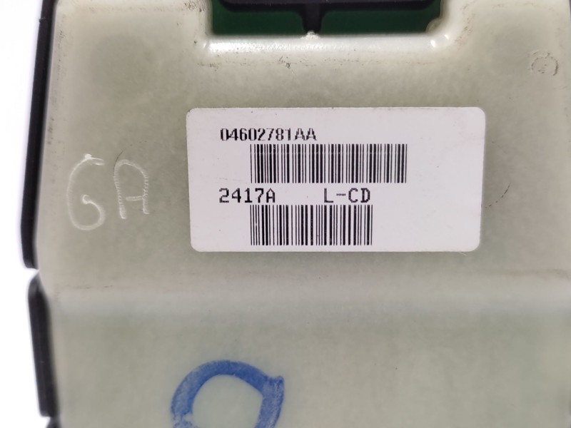 Mando Elevalunas Delantero Izquierdo 4602781aa  - Chrysler Sebring (js) 2.0 Crd 4