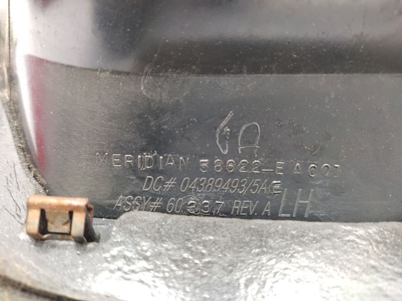 Piloto Trasero Izquierdo Interior 4389495ac  - Chrysler Sebring (js) 2.0 Crd 3