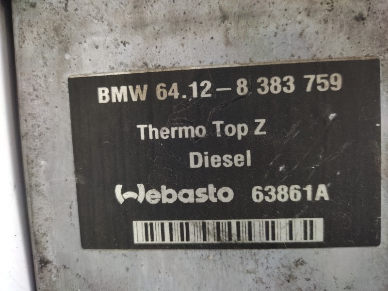 Motor Calefaccion 64128383759 63861a  - Bmw Serie 3 Berlina (e46) 320d 5
