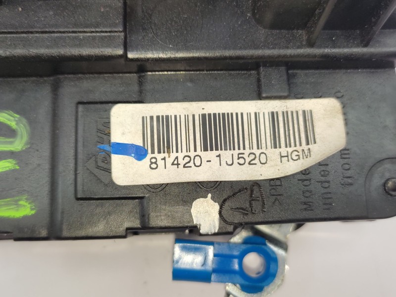 Cerradura Puerta Trasera Derecha 814201j520  - Hyundai I20 1.2 16v Cat 5