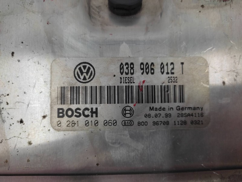 Centralita Motor Uce 038906012t 0281010060 - Seat Leon (1m1) Stella 4