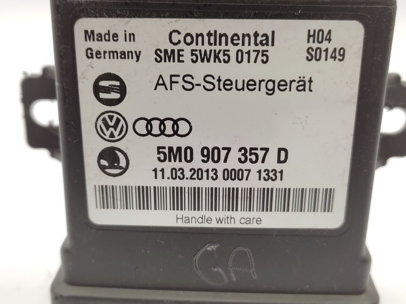 Modulo Electronico 5m0907357d  - Seat Exeo St (3r5) 2.0 Tdi 3