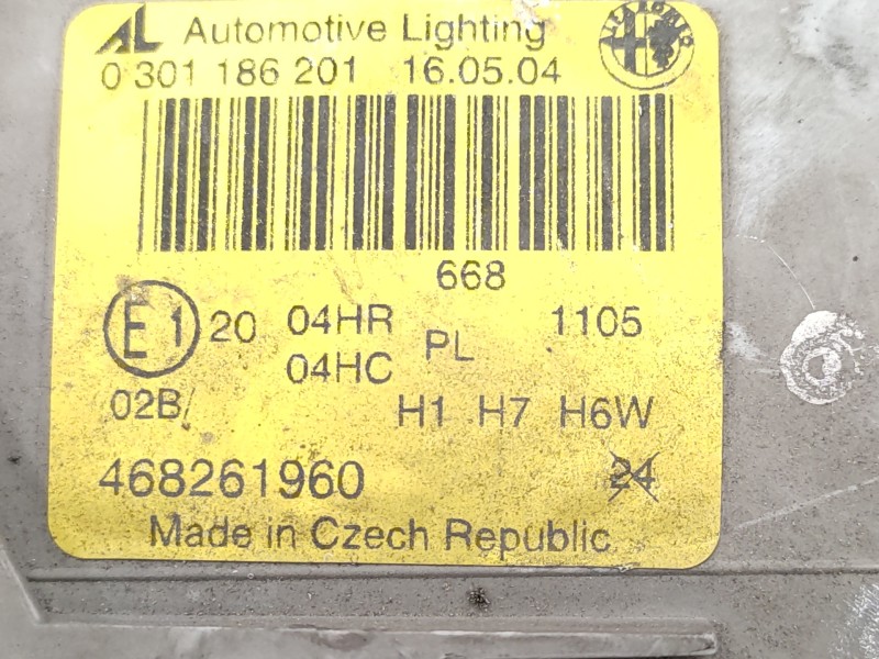 Faro Izquierdo 468261960 0301186201  - Alfa Romeo 147 (190) 1.9 Jtd Progression 4