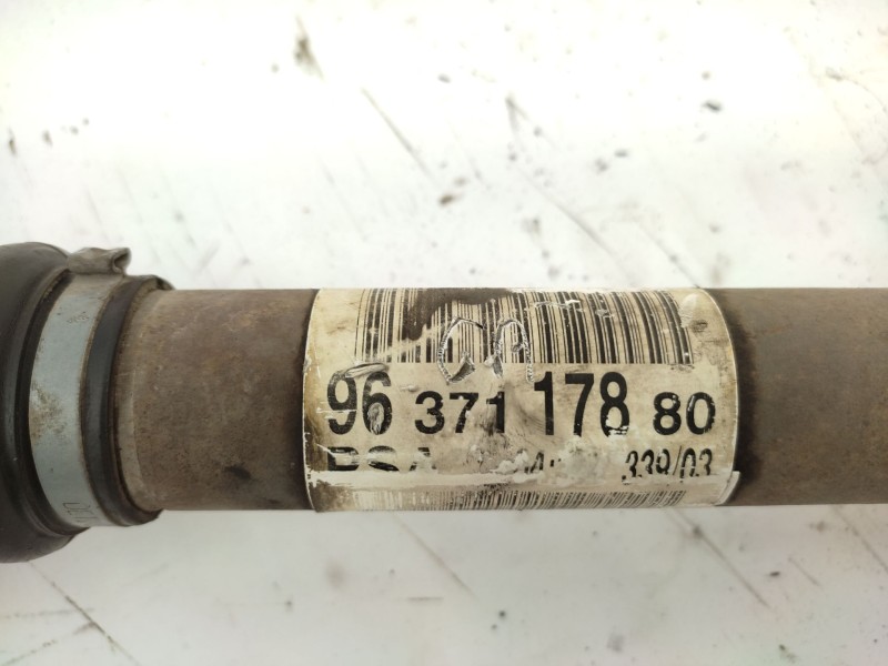 Transmision Delantera Derecha 9637117880  - Peugeot 307 (3a/c) 2.0 Hdi 90 5