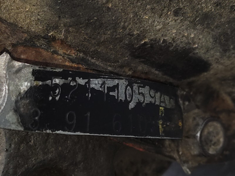 Puente Delantero 52111059ad  - Jeep Gr.cherokee (wj/wg) 3.1 Td Laredo 10