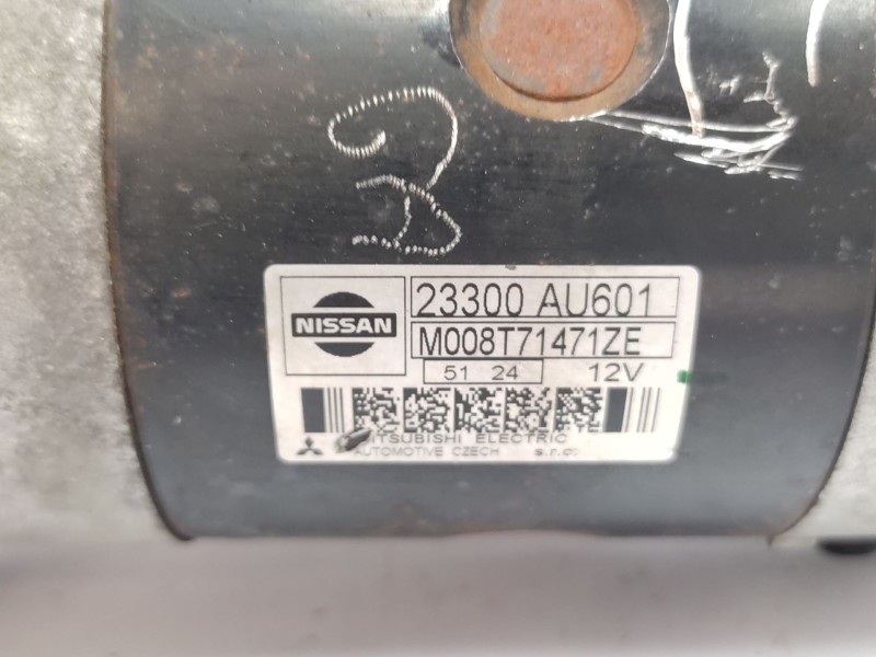 Motor Arranque 23300au601 M008t71471ze - Nissan Primera (p12) 2.2 Dci 5