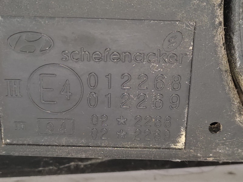 Retrovisor Derecho 876202e560  - Hyundai Tucson (jm) 2.0 Crdi Cat 4
