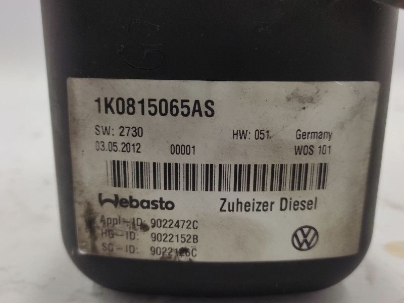 Motor Calefaccion 1k0815065as  - Volkswagen Touran (1t3) 2.0 Tdi 4