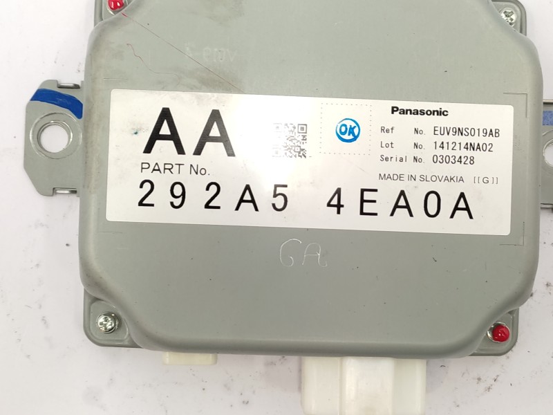 Modulo Electronico 292a54ea0a  - Nissan Pulsar (c13) 1.5 Turbodiesel Cat 4