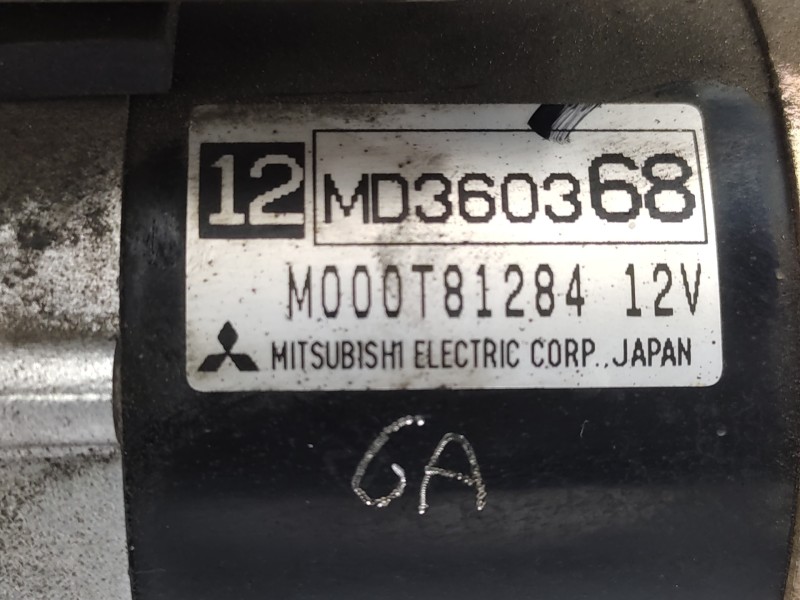 Motor Arranque Md360368 M000t81284 36050274 - Volvo S40 Berlina 1.8i 6