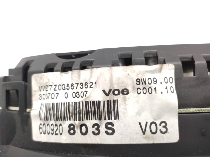 Cuadro Instrumentos 6q0920803s 6q0920803sx  - Volkswagen Polo (9n3) 1.4 16v 3