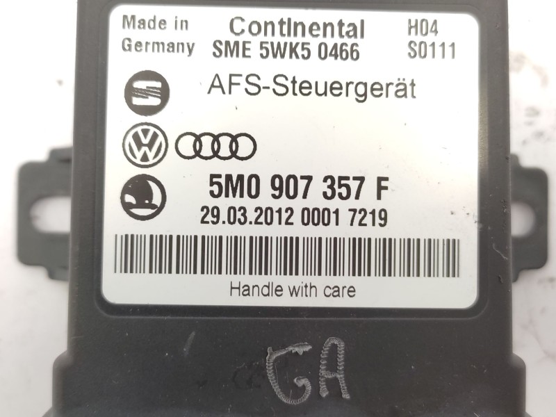 Modulo Electronico 5m0907357f 5wk50466 - Volkswagen Touran (1t3) 2.0 Tdi 3