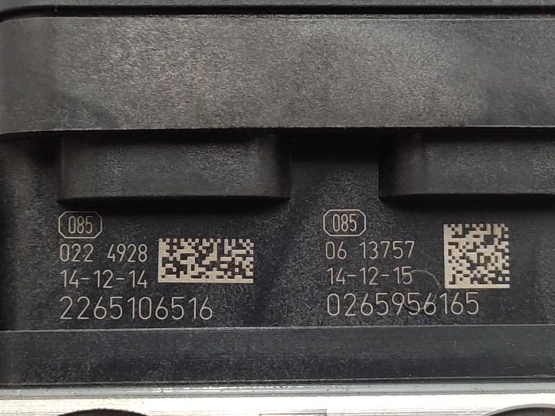Abs 476603zl0b 0265956165  - Nissan Pulsar (c13) 1.5 Turbodiesel Cat 7