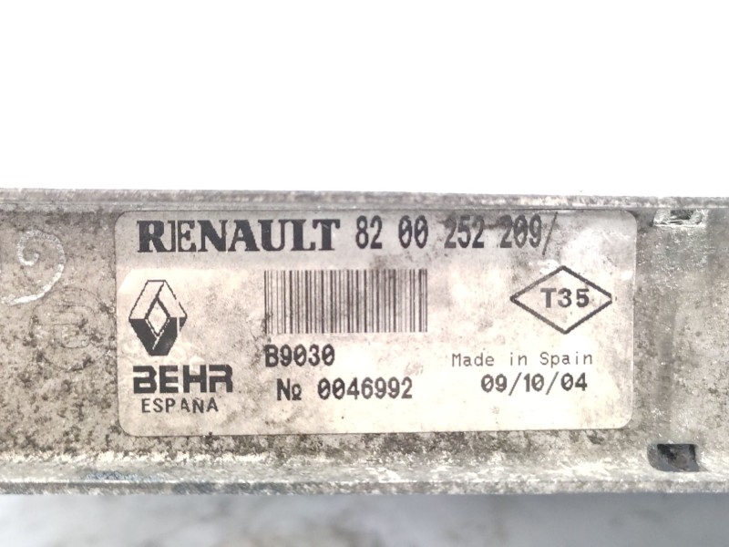 Intercooler 8200252209  - Renault Clio Ii (bb_, Cb_) 1.5 Dci (b/cb08) 3