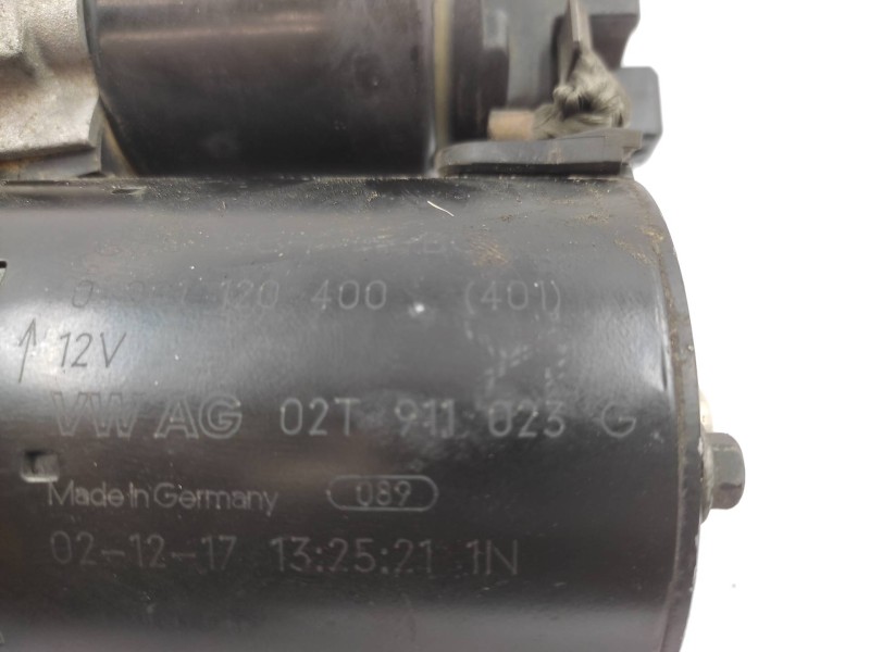 Motor Arranque 02t911023g 0001120400 Bosch - Volkswagen Polo (9n1) 1.4 16v 5