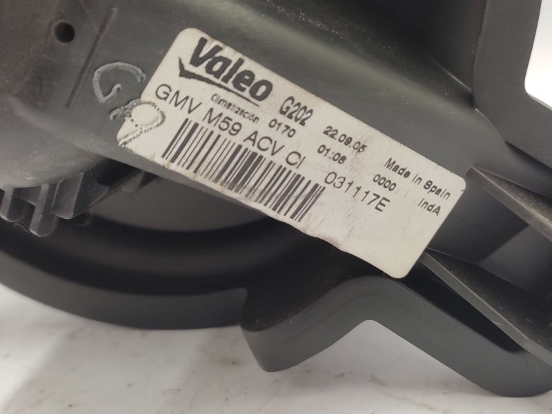 Motor Calefaccion 6450n7  - Peugeot Partner Monospace (5_, G_) 1.9 D 5