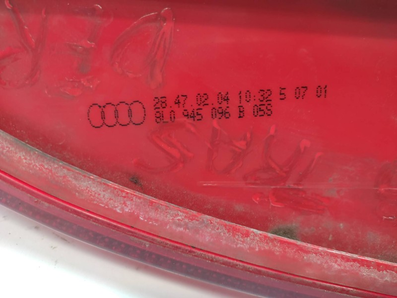 Piloto Trasero Derecho 8l0945096b05s 28470204  - Audi A3 (8l) 1.9 Tdi Ambiente 5