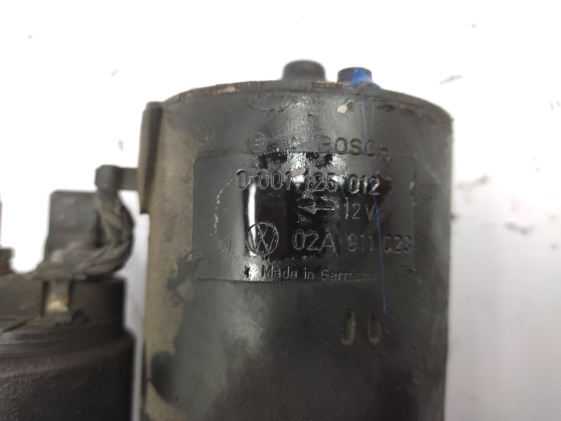 Motor Arranque 02a0911023 0001125012  - Volkswagen Golf Iv Berlina (1j1) Básico 7