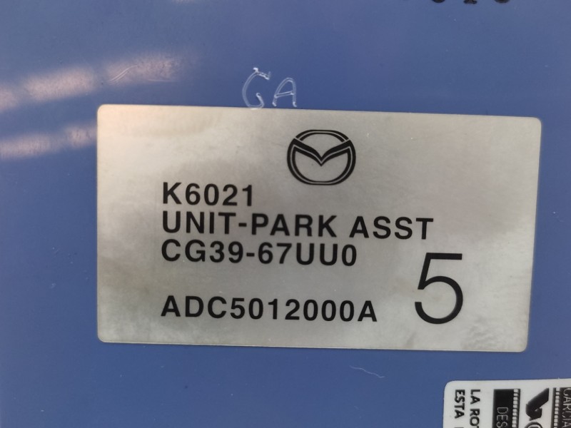 Modulo Electronico Cg3967uu0  - Mazda 5 (cw) 1.6 Cd Diesel Cat 3