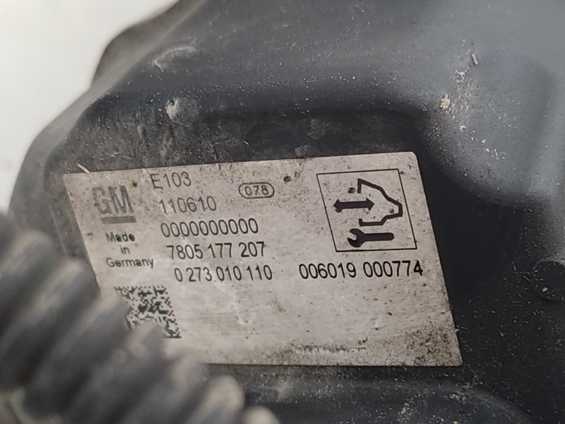Cremallera Direccion 13327431 7805974562  - Opel Astra J Lim. 1.7 16v Cdti 7