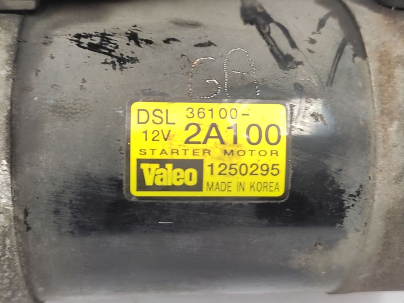 Motor Arranque 361002a100 1250295 - Kia Picanto I (sa) 1.1 Crdi 6