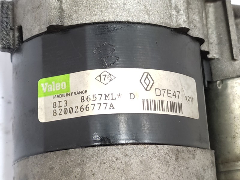 Motor Arranque 8200266777 D7e47  - Renault Scenic Ii 1.6 16v 5