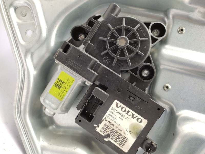 Elevalunas Trasero Izquierdo 30739182 31253515  - Volvo S40 Berlina 1.6 Diesel Cat 2