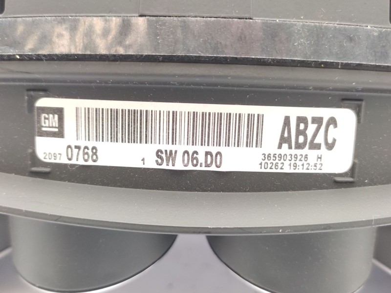 Cuadro Instrumentos 20970768 13340284  - Opel Insignia Sports Tourer Sport 7
