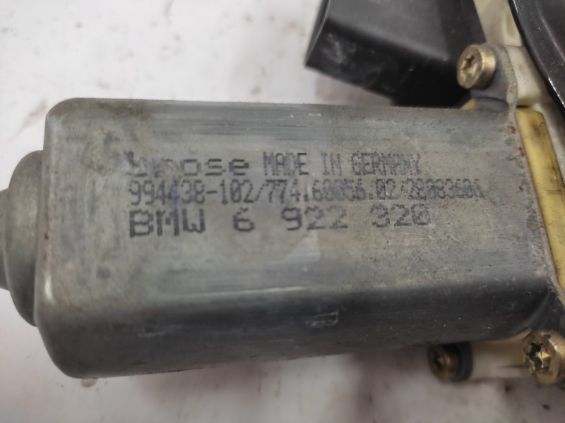 Elevalunas Trasero Derecho 6922320  - Bmw Serie 5 Berlina (e60) 525d 6