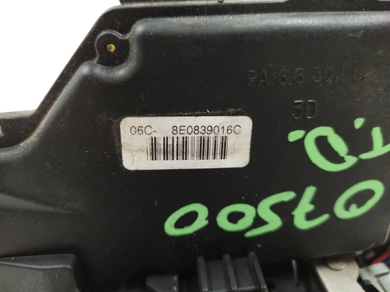 Cerradura Puerta Trasera Derecha 8e0839016c  - Audi A4 Berlina (8e) 2.0 4