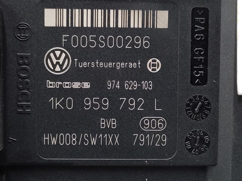 Elevalunas Delantero Derecho 3c1837756k 3c1837462l  - Volkswagen Passat Variant (3c5) 2.0 Tdi 4