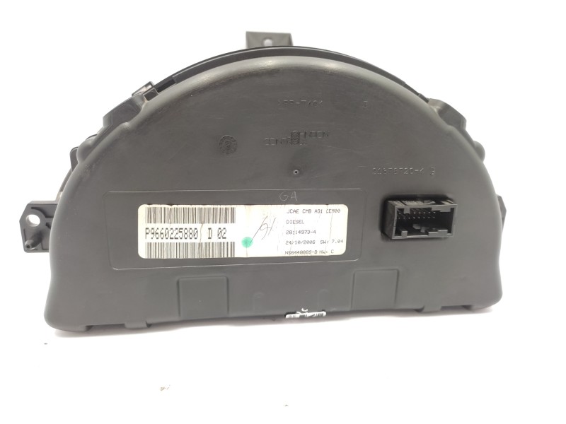 Cuadro Instrumentos 9660225880 281149734 6105wl - Citroën C2 1.4 Hdi 5