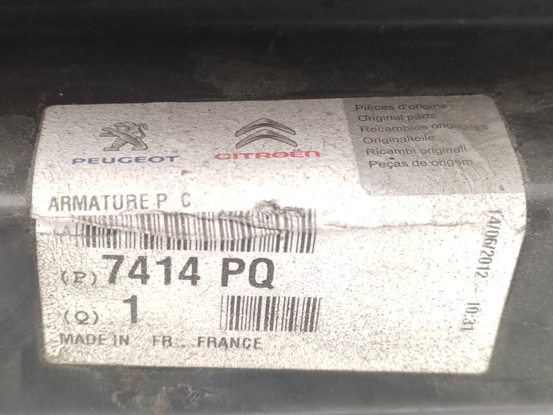 Refuerzo Paragolpes Delantero 7414pq  - Peugeot 207 1.4 16v Cat (kfu / Et3j4) 4