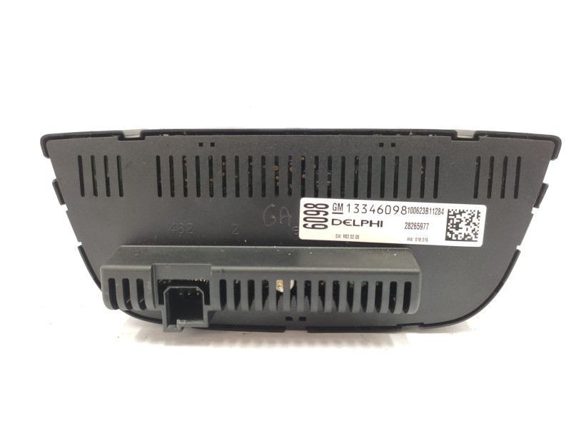 Mando Climatizador 13346098  - Opel Astra J Lim. 1.7 16v Cdti 4
