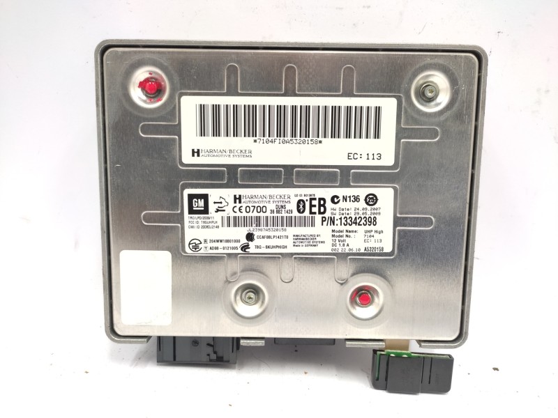 Modulo Electronico 13342398  - Opel Astra J Lim. 1.7 16v Cdti 5