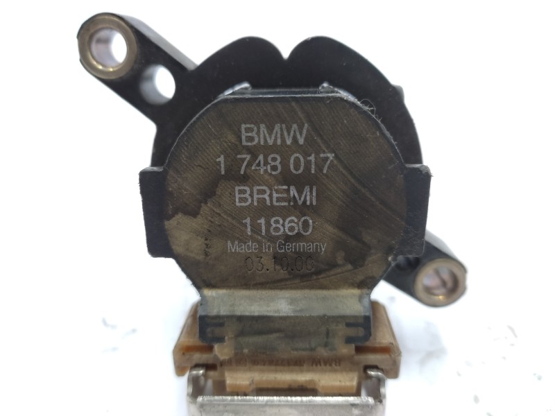 Recambio de bobina encendido para bmw serie 5 berlina (e39) 523i referencia OEM IAM 1748017 11860 BREMI