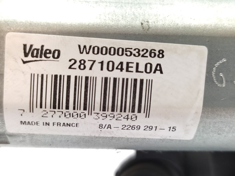 Motor Limpia Trasero 287104eal0a  - Nissan Qashqai (j11) Acenta 2