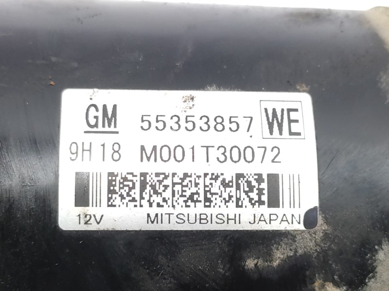 Motor Arranque 55353857 M001t30072  - Opel Insignia Berlina 2.0 16v Cdti 7