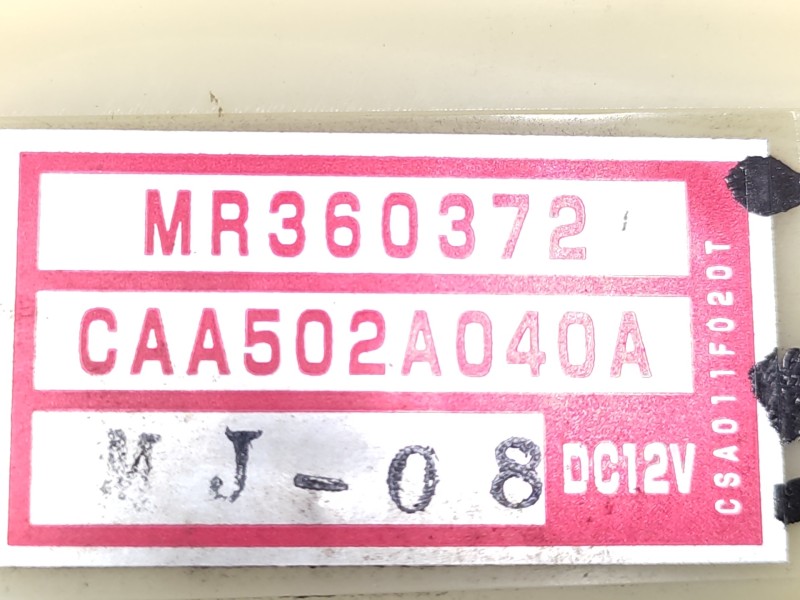 Mando Climatizador Mr360372  - Mitsubishi Galant Berlina (ea0) 2000 Td Gls (a) 5