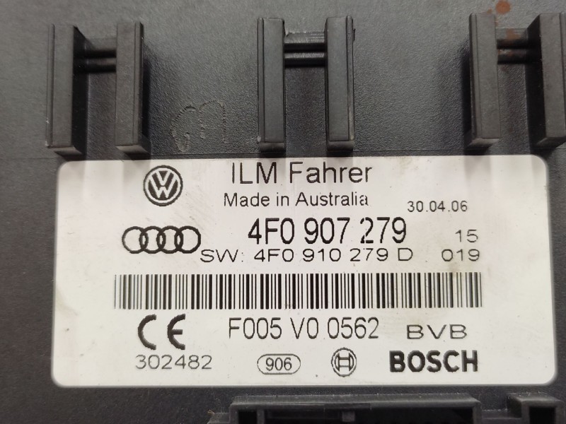 Modulo Electronico 4f0910279d 4f0907279  - Audi A6 C6 (4f2) 2.7 Tdi 4
