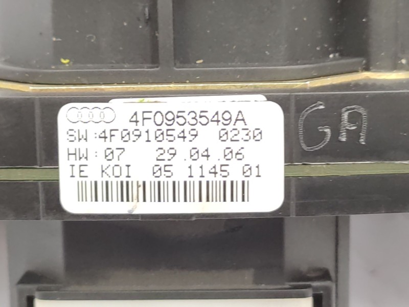 Mando Multifuncion 4f0953549a 4e0953513k  - Audi A6 C6 (4f2) 2.7 Tdi 7