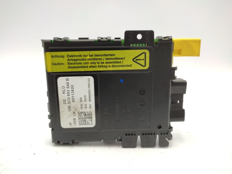 Modulo Electronico 3c0953549b  - Volkswagen Passat B6 (3c2) 2.0 Tdi 16v 4motion 5