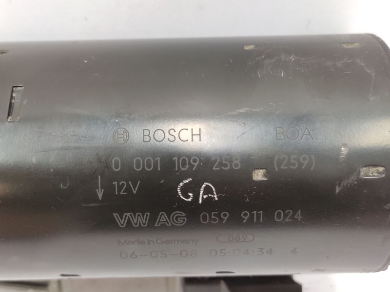 Motor Arranque 059911024 059911024g 0001109258 - Audi A6 C6 (4f2) 2.7 Tdi 6