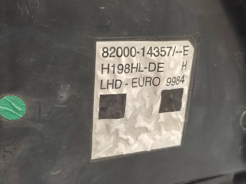 Faro Izquierdo 8200014357 7701051087  - Renault Vel Satis (bj0) 2.2 Dci Turbodiesel 4