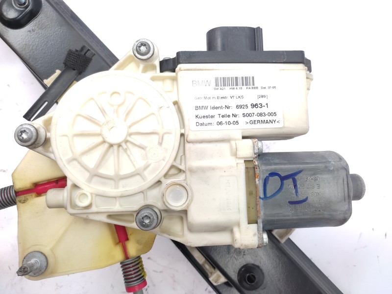 Recambio de elevalunas delantero izquierdo para bmw x3 (e83) 2.0d referencia OEM IAM 51333448249  