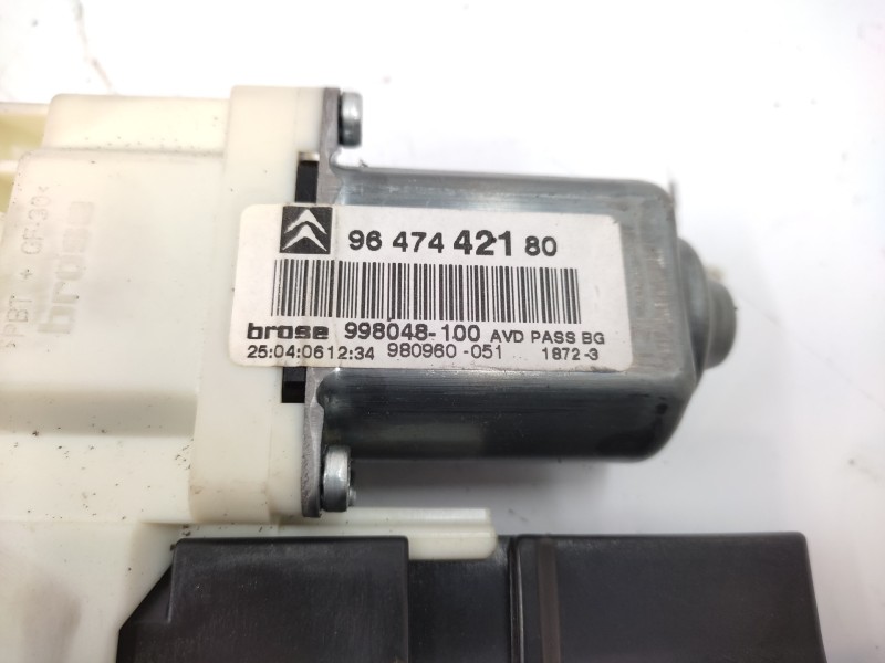 Elevalunas Delantero Derecho 9657133880 9647442180  - Citroën C4 Coupe 1.4 16v 4